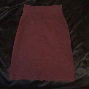 American Apparel Burgundy Skirt